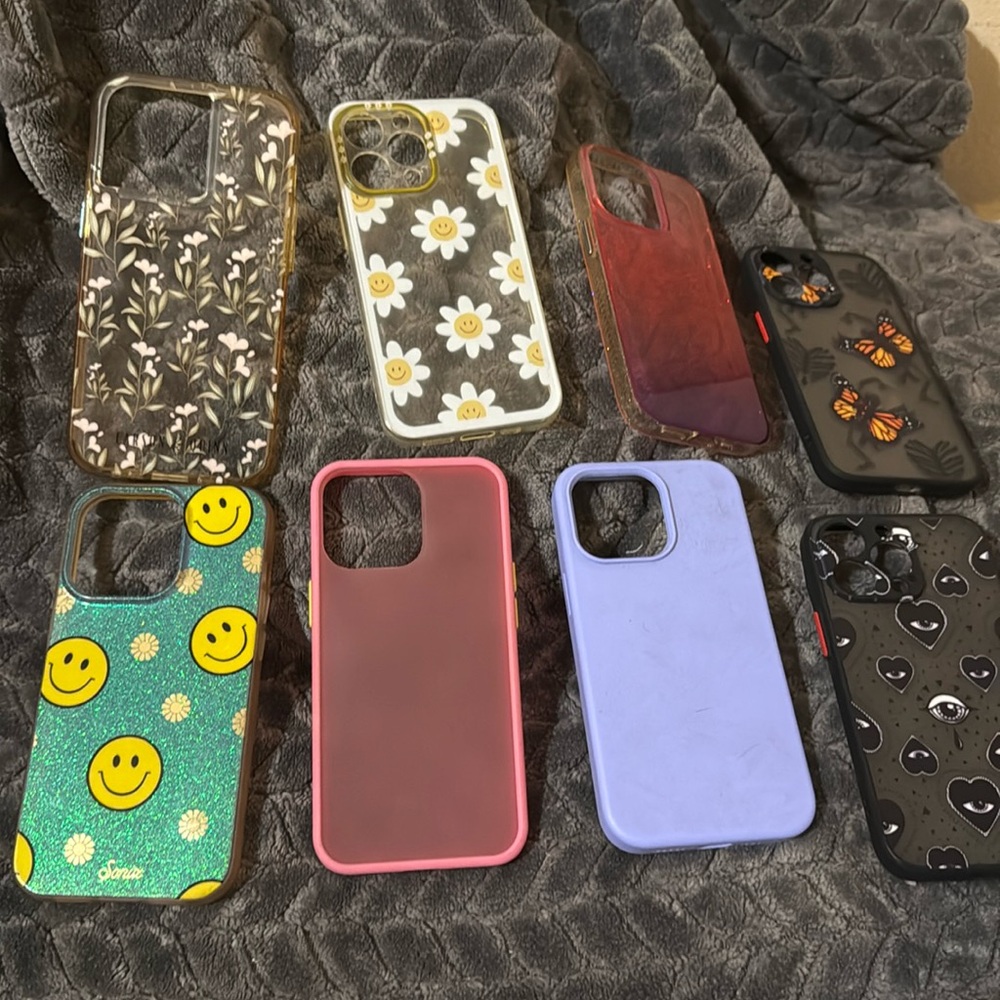 IPhone 13 pro cases set of 8